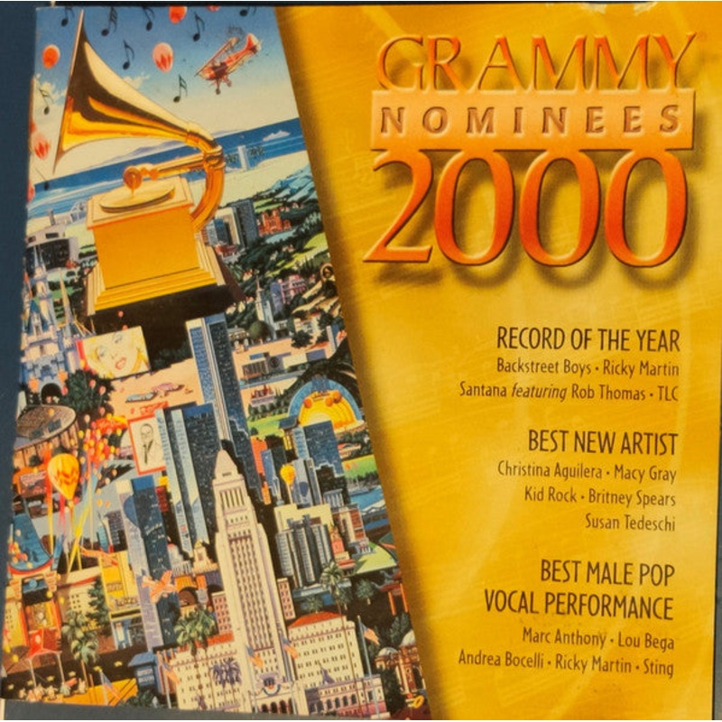 Various – 2000 Grammy Nominees (CD, Comp) (Very Good Plus (VG+))