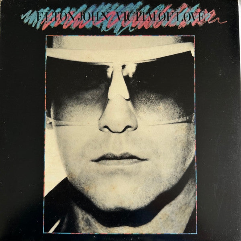 Elton John – Victim Of Love (LP, Album) (Good Plus (G+))