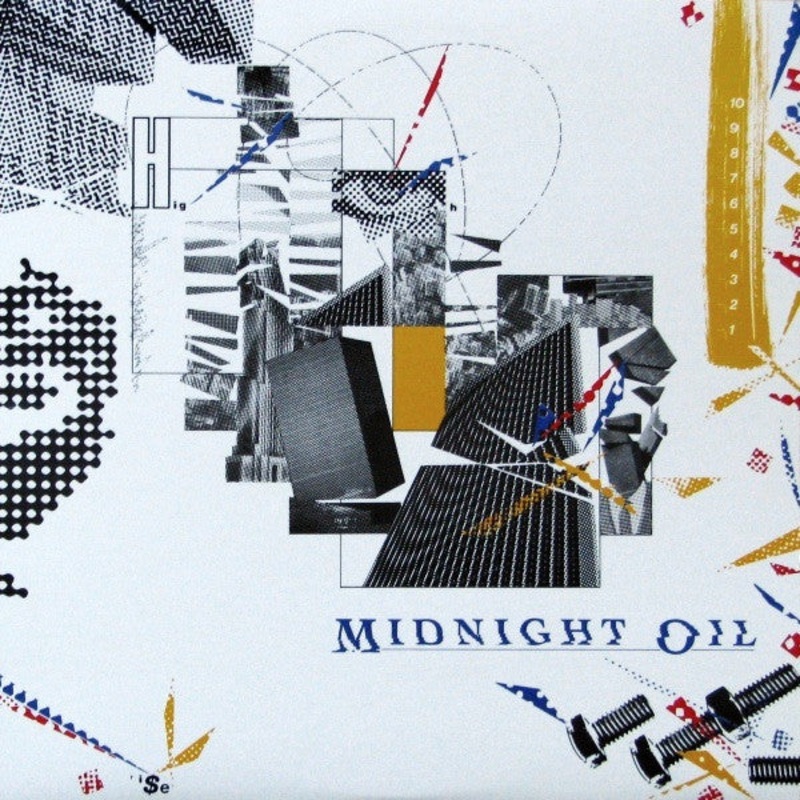 Midnight Oil – 10, 9, 8, 7, 6, 5, 4, 3, 2, 1 (LP, Album, Gat) (Good Plus (G+))
