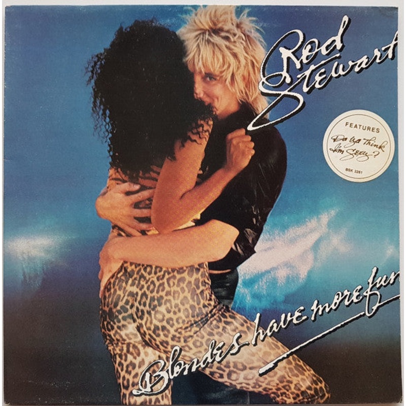 Rod Stewart – Blondes Have More Fun (LP, Album, Gat) (Good Plus (G+))