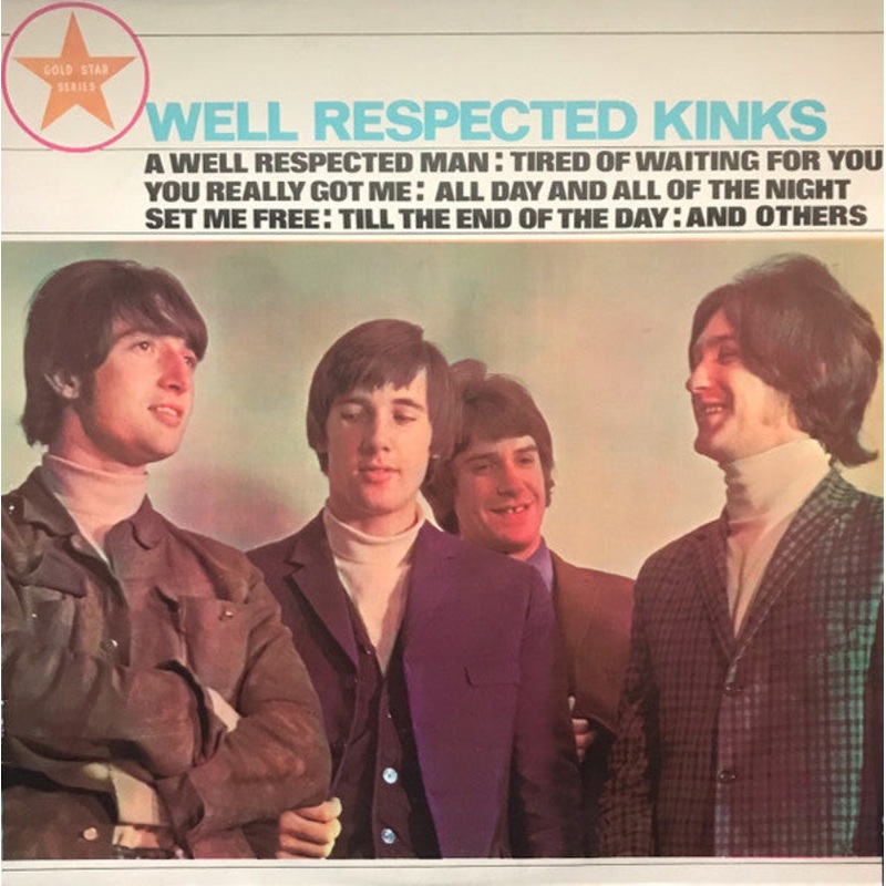 The Kinks – Well Respected Kinks (LP, Comp, Mono) (Good Plus (G+))