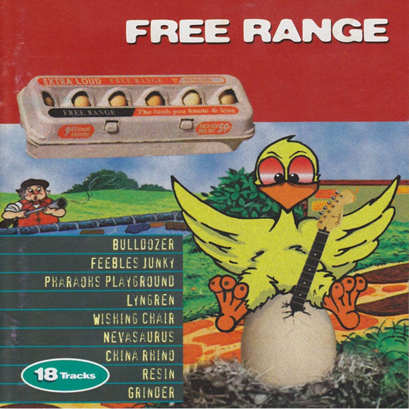 Various – Free Range: 9 Bands Bred In Queensland (CD, Comp) (Very Good Plus (VG+))