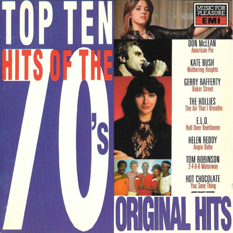 Various – Top Ten Hits Of The 70’s (CD, Comp) (Very Good Plus (VG+))