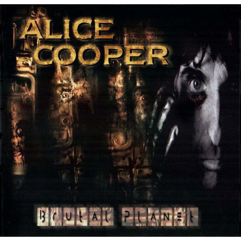 Alice Cooper  – Brutal Planet (CD, Album) (Good Plus (G+))