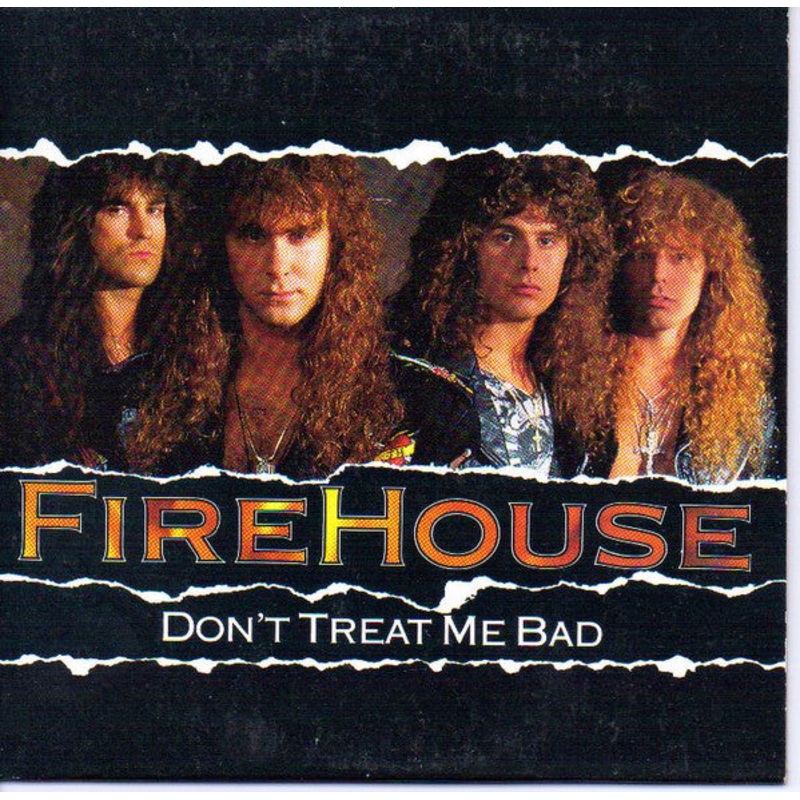 Firehouse  – Don’t Treat Me Bad (CD, Single, Promo, Car) (Near Mint (NM or M-))