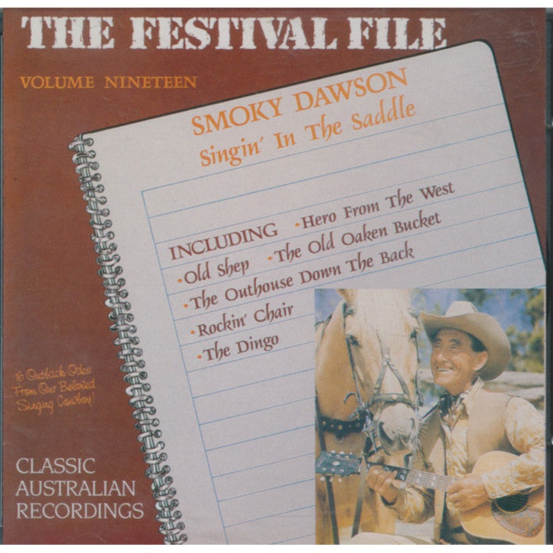 Smoky Dawson – Singin’ In The Saddle (CD, Comp) (Very Good Plus (VG+))
