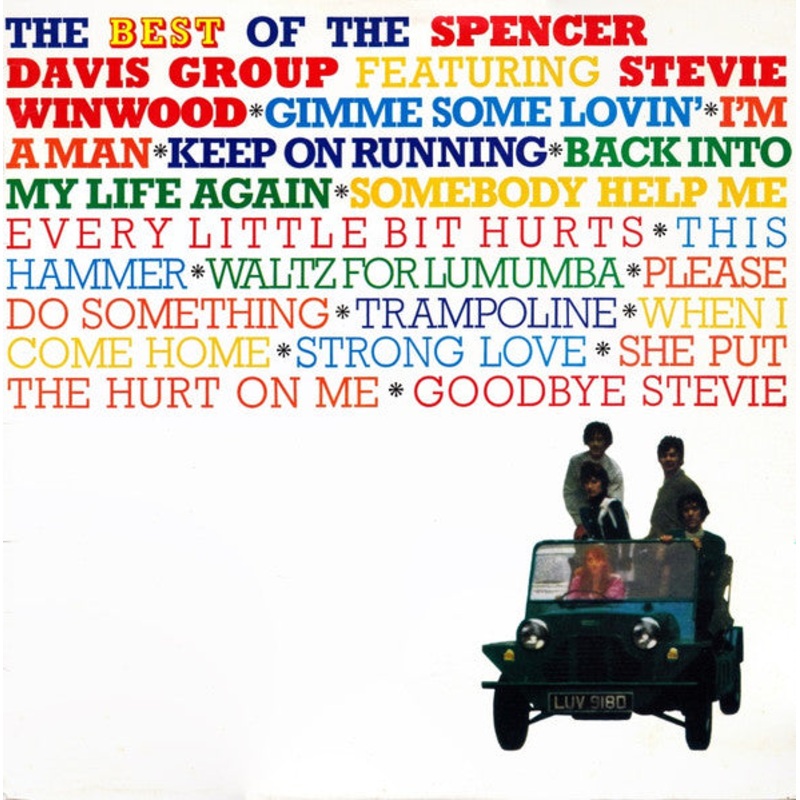 The Spencer Davis Group – The Best Of The Spencer Davis Group Featuring Steve Winwood (CD, Comp) (Very Good Plus (VG+))