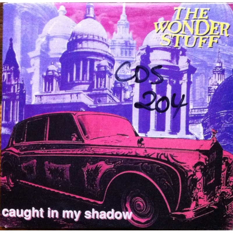 The Wonder Stuff – Caught In My Shadow (CD, Single, Car) (Very Good Plus (VG+))