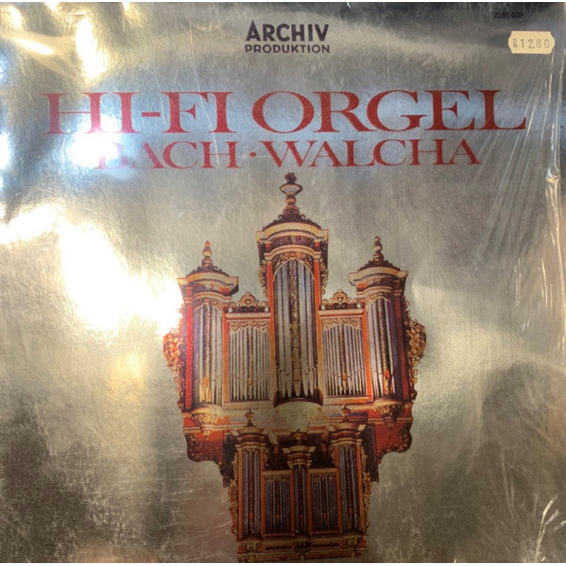 Bach*  Walcha* – Hi-Fi Orgel (LP) (Very Good (VG))