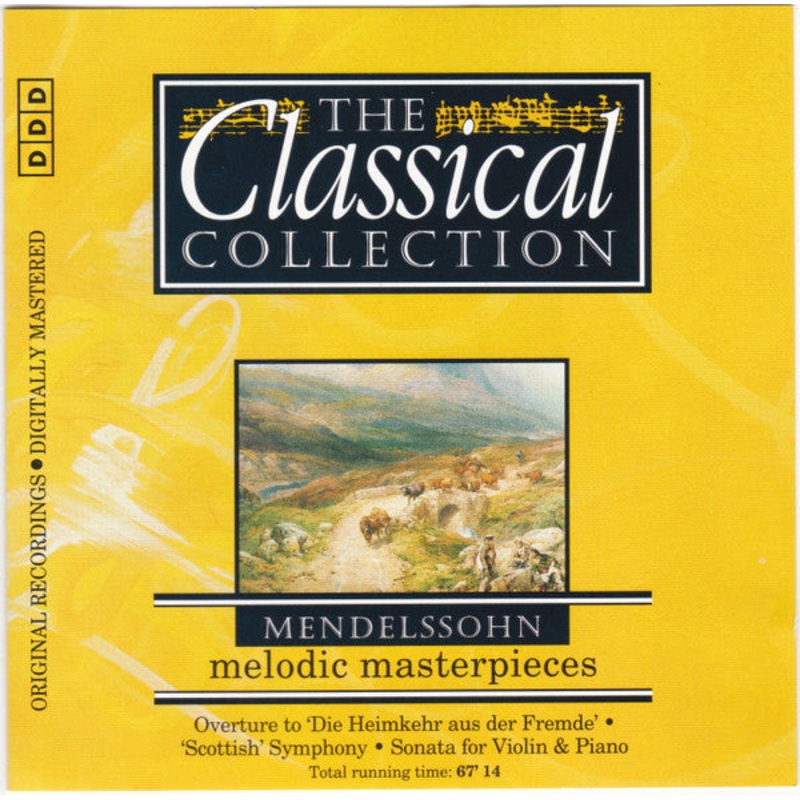 Felix Mendelssohn-Bartholdy – Melodic Masterpieces (CD, Comp, RM) (Near Mint (NM or M-))