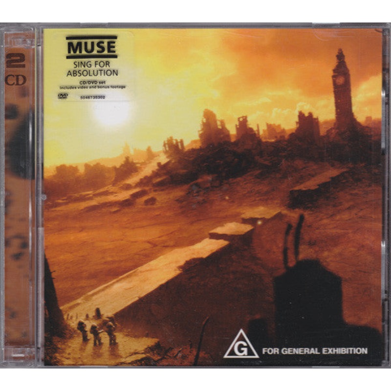 Muse – Sing For Absolution (CD, Single + DVD-V) (Very Good (VG))