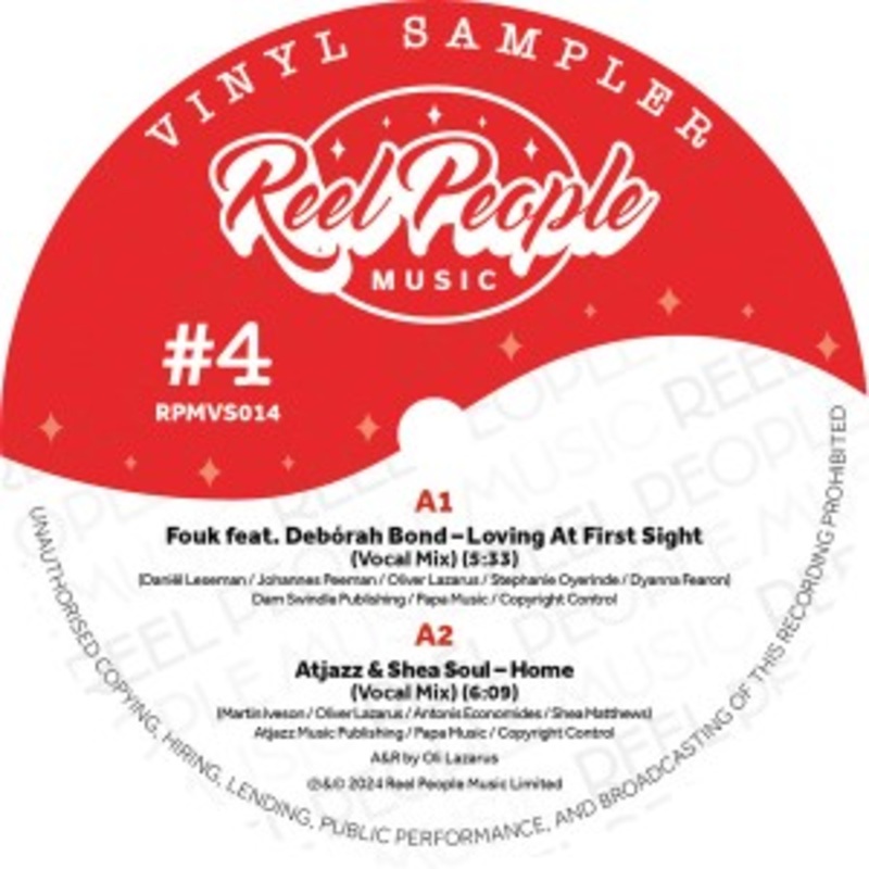 Various – Reel People Music Vinyl  Sampler: Volume 4 (Red Vinyl)