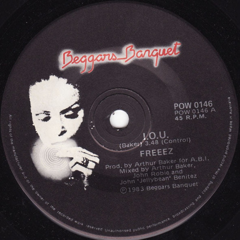 Freeez – I.O.U. (7) (Very Good Plus (VG+))