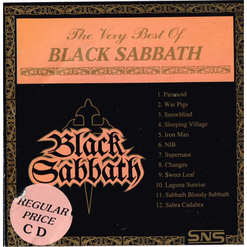 Black Sabbath – The Very Best Of Black Sabbath (CD, Comp) (Fair (F))