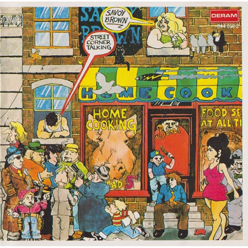 Savoy Brown – Street Corner Talking (CD, Album, RE, RM) (Very Good (VG))