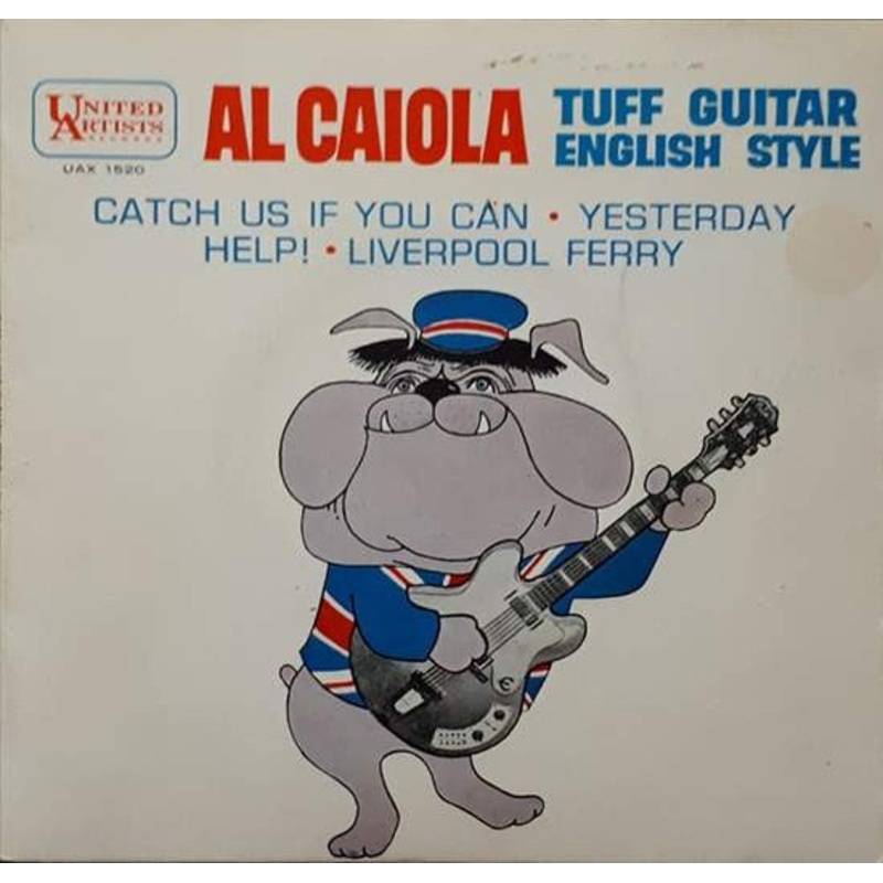 Al Caiola – Tuff Guitar English Style (7, EP) (Very Good Plus (VG+))