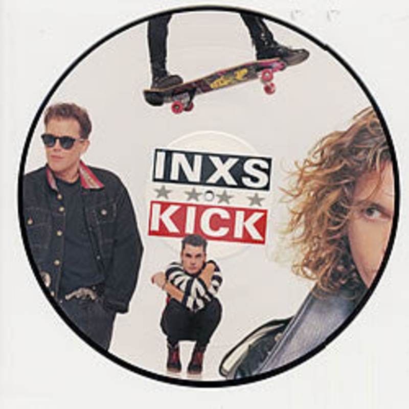 INXS – Kick (LP, Album, Pic) (Good Plus (G+))