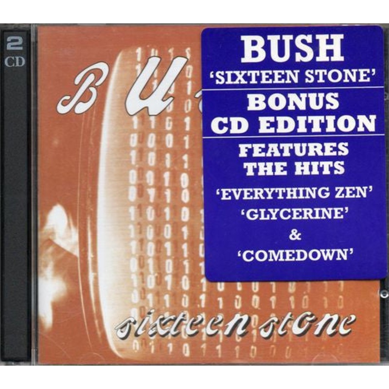 Bush – Sixteen Stone (CD, Album, RE + CD, EP + Bon) (Very Good Plus (VG+))