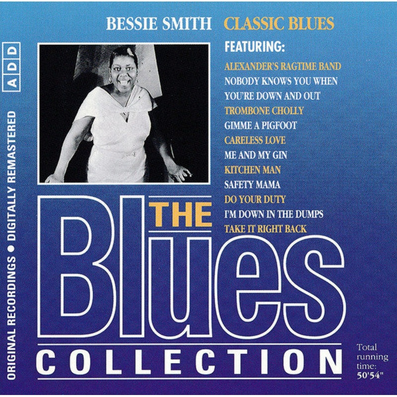 Bessie Smith – Classic Blues (CD, Comp, RM) (Very Good Plus (VG+))