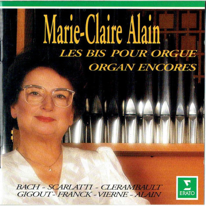 Marie-Claire Alain – Les Bis Pour Orgue / Organ Encores (CD, Comp) (Very Good Plus (VG+))
