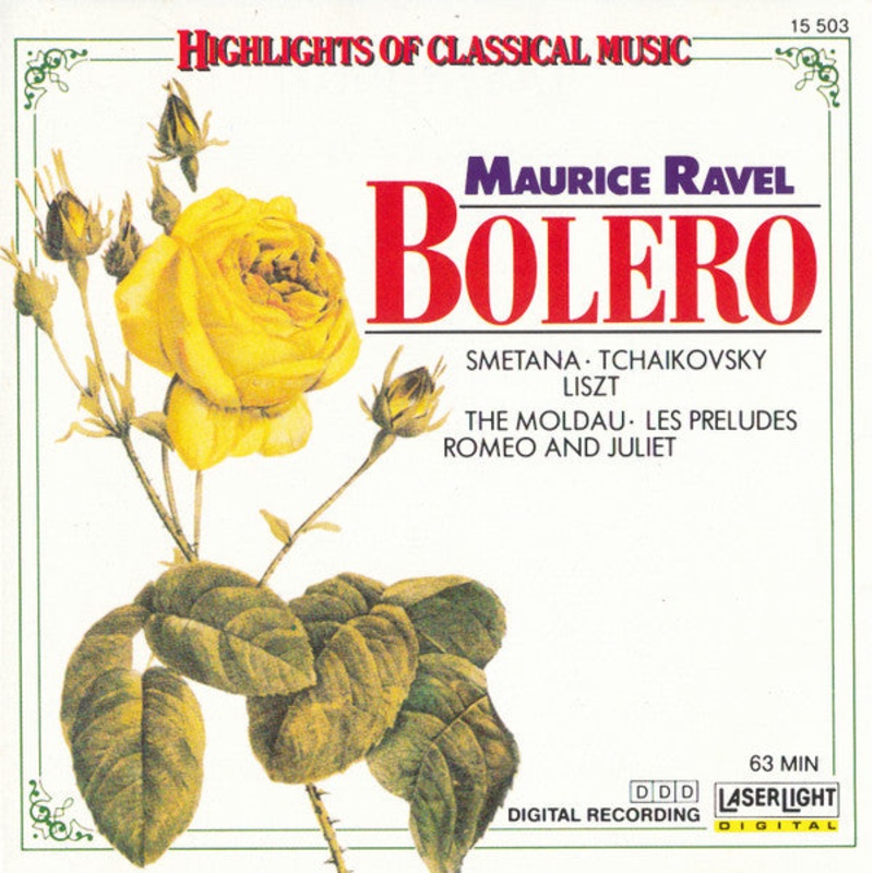 Maurice Ravel / Smetana* / Tchaikovsky* / Liszt* – Bolero / The Moldau / Les Preludes / Romeo And Juliet (CD, Comp, Eng) (Very Good Plus (VG+))