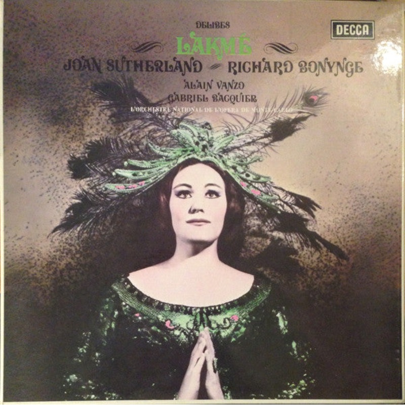 Delibes* – Joan Sutherland, Richard Bonynge, Alain Vanzo, Gabriel Bacquier – Lakm (3xLP, RE + Box) (Very Good Plus (VG+))