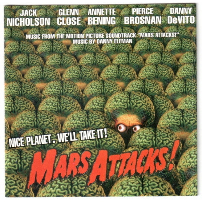 Danny Elfman – Mars Attacks! (Music From The Motion Picture Soundtrack) (CD, Album) (Very Good Plus (VG+))