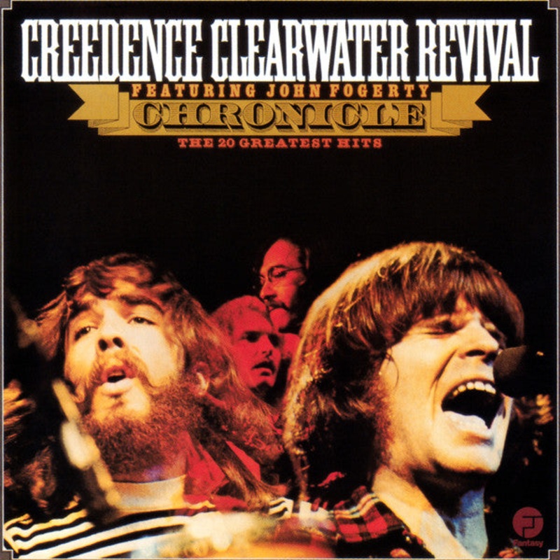 Creedence Clearwater Revival Featuring John Fogerty – Chronicle: The 20 Greatest Hits (CD, Comp, RE) (Good Plus (G+))