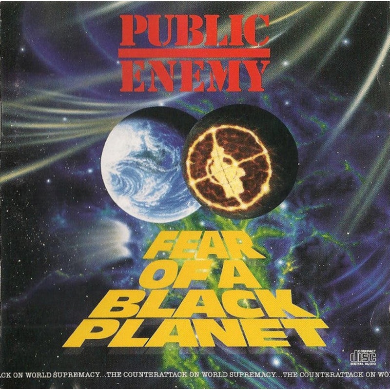Public Enemy – Fear Of A Black Planet (CD, Album) (Good Plus (G+))