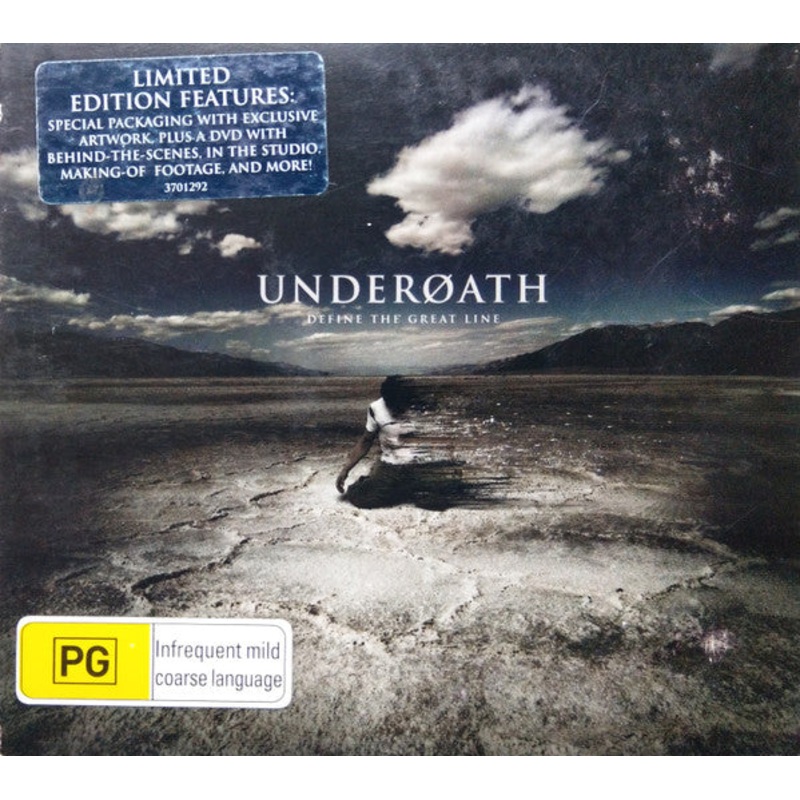 Underath* – Define The Great Line (CD, Album + DVD-V, PAL + Ltd, Dig) (Good (G))