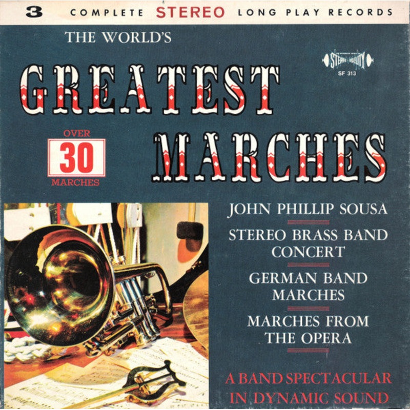 Various – The World’s Greatest Marches (3xLP, Comp + Box) (Very Good (VG))