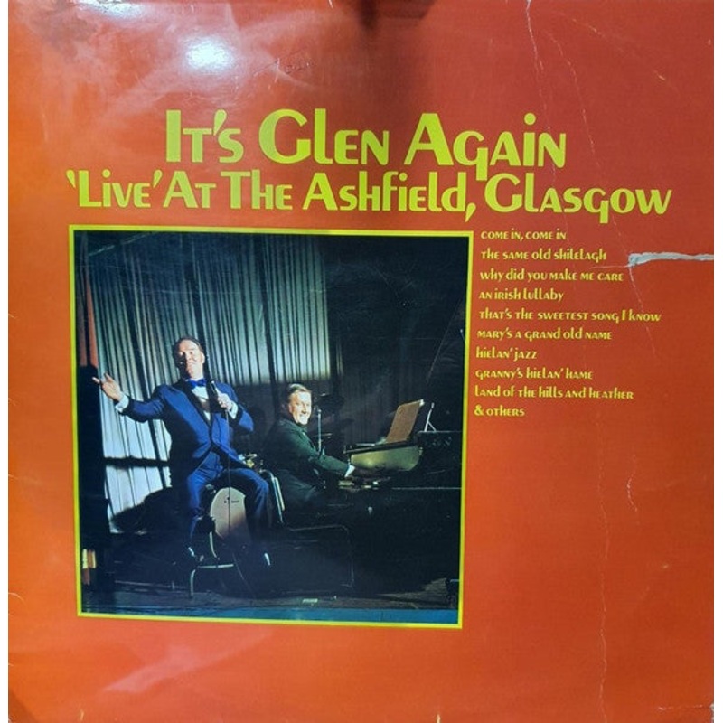Glen Daly – It’s Glen Again ‘Live’ At The Ashfield, Glasgow (LP, Album) (Very Good Plus (VG+))