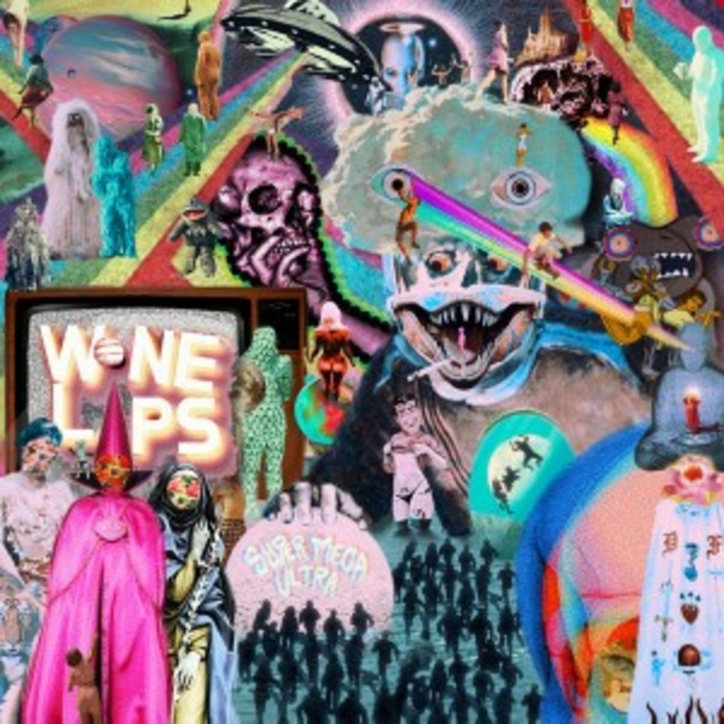 Wine Lips – Super Mega Ultra (Clear/Red/Blue/White Vinyl)