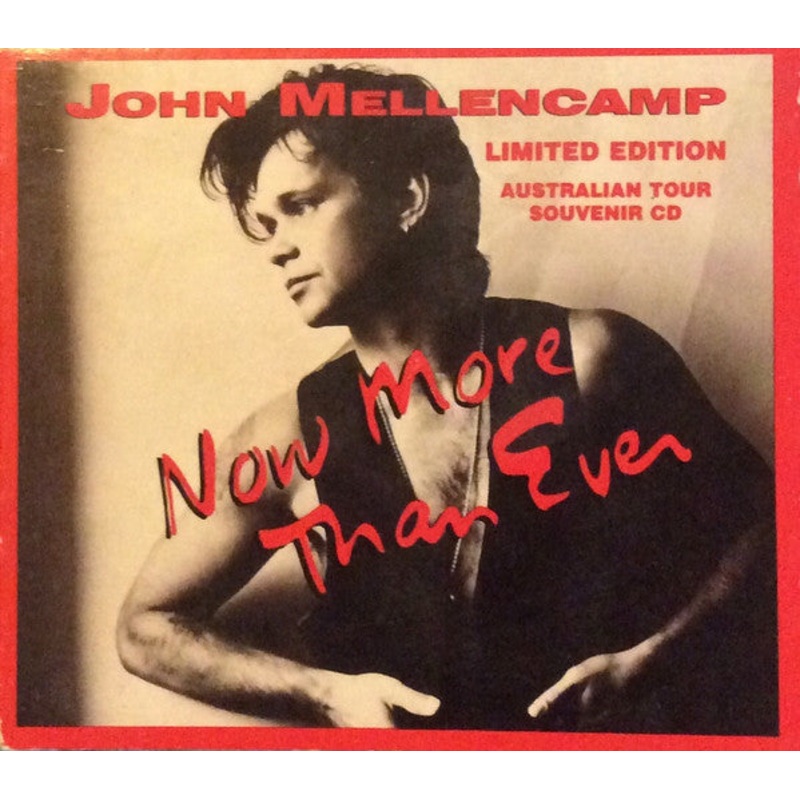 John Mellencamp* – Now More Than Ever – Australian Tour Souvenir CD (CD, Single, Ltd) (Very Good Plus (VG+))
