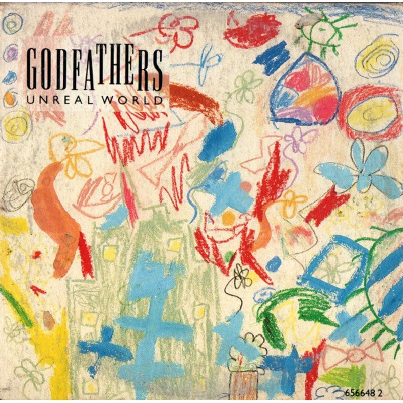 The Godfathers – Unreal World (CD, Single) (Near Mint (NM or M-))