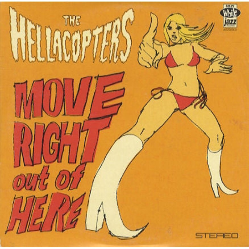 The Hellacopters – Move Right Out Of Here (CD, Single, Car) (Very Good (VG))