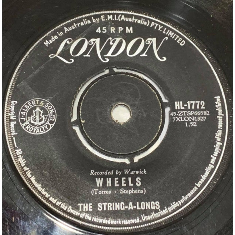 The String-A-Longs – Wheels (7, Single, Mono, Pun) (Good (G))
