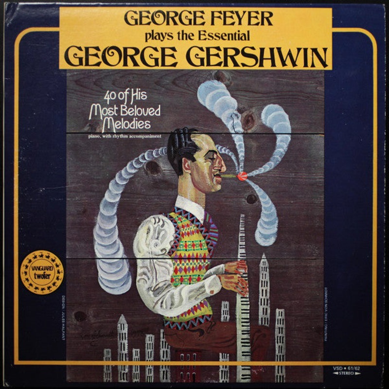 George Feyer – Plays The Essential George Gershwin (2xLP, Gat) (Very Good Plus (VG+))