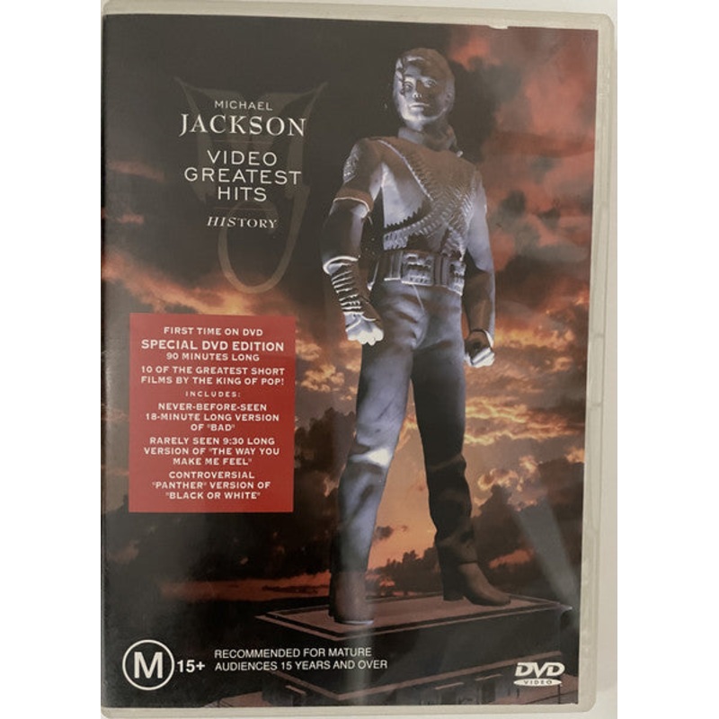 Michael Jackson – HIStory – Video Greatest Hits (DVD-V) (Very Good Plus (VG+))