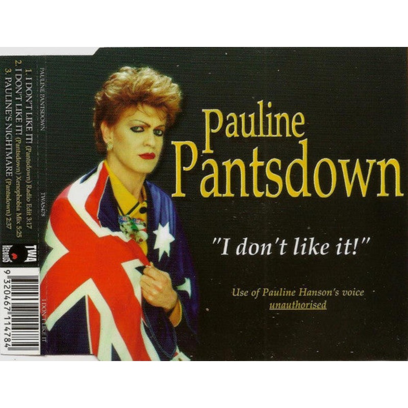 Pauline Pantsdown – I Don’t Like It (CD, Single) (Very Good Plus (VG+))