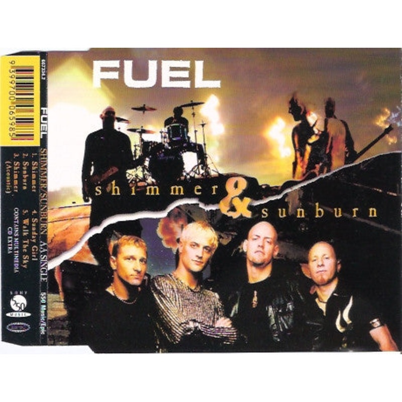 Fuel  – Shimmer & Sunburn (CD, Single, Enh) (Very Good Plus (VG+))