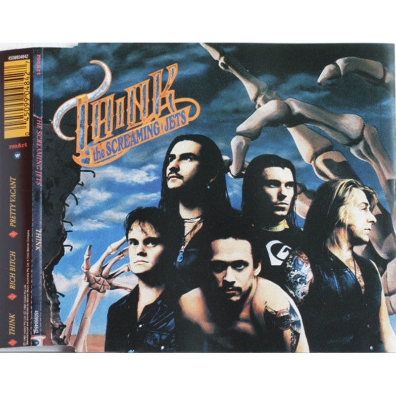 The Screaming Jets – Think (CD, Single) (Very Good (VG))