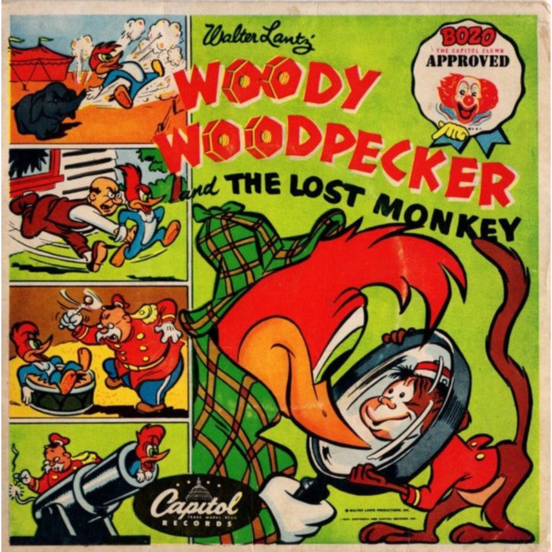 Mel Blanc – Woody Woodpecker And The Lost Monkey (7) (Good Plus (G+))