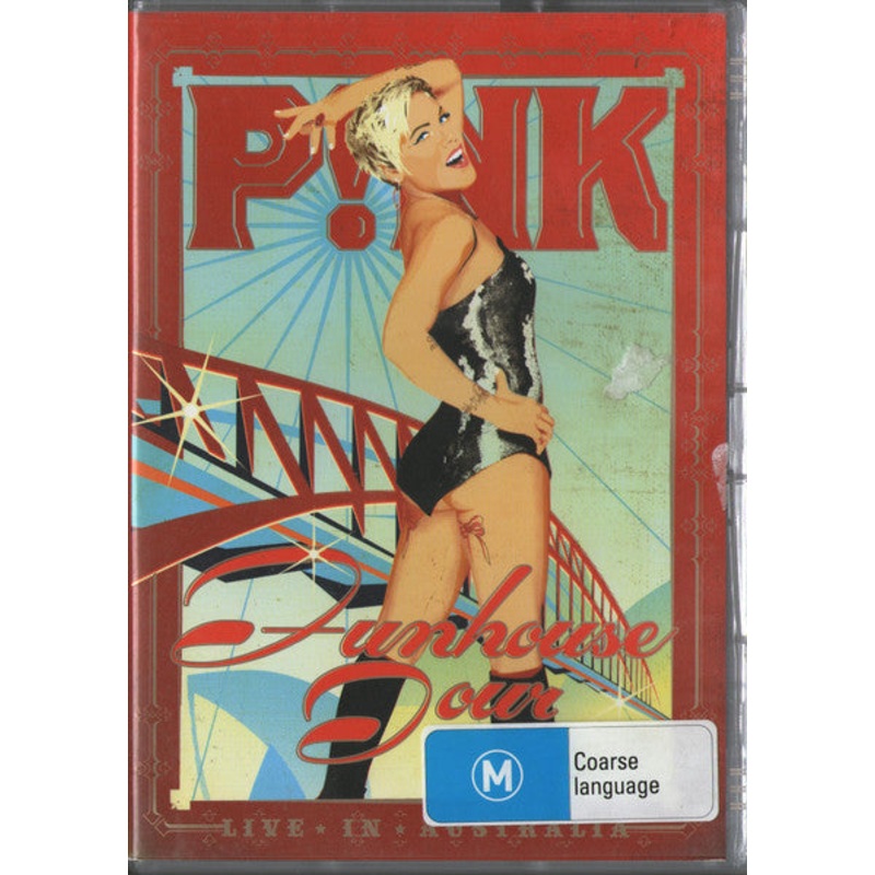 P!NK – Funhouse Tour – Live In Australia (DVD-V, NTSC) (Good Plus (G+))