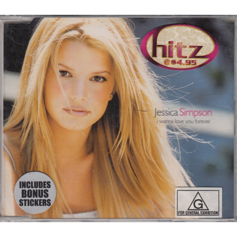 Jessica Simpson – I Wanna Love You Forever (CD, Single, Enh) (Very Good (VG))