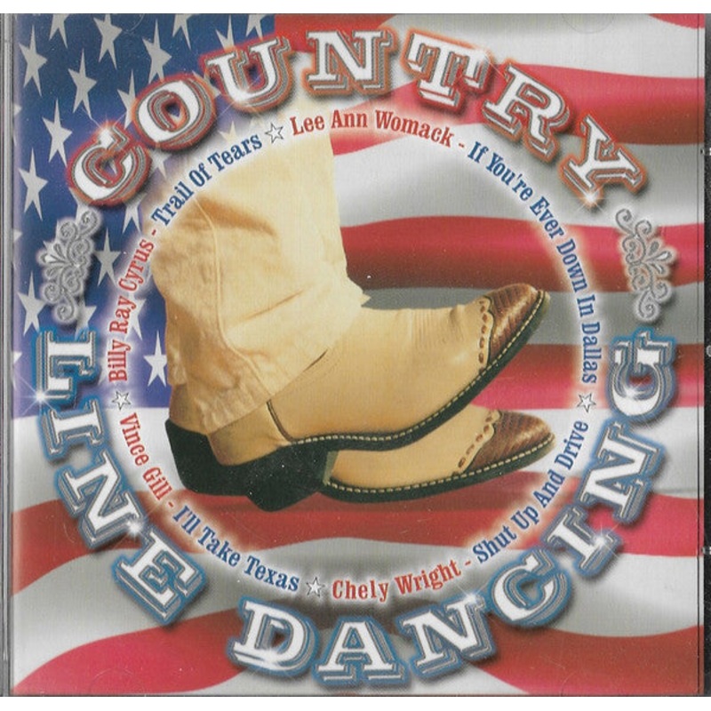 Various – Country Line Dancing (CD, Comp, RE) (Very Good Plus (VG+))