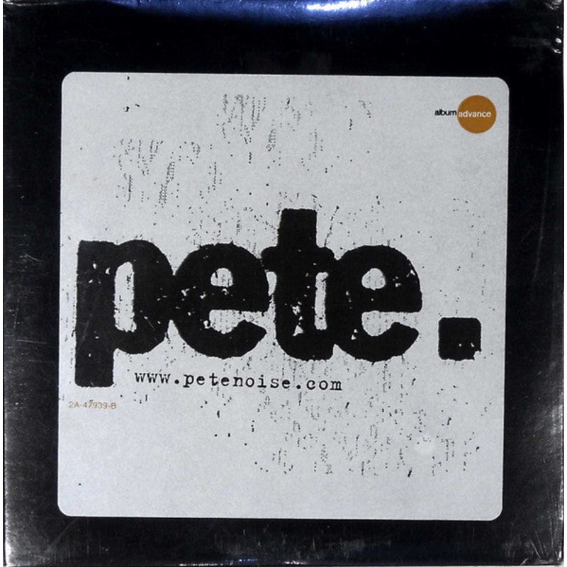 pete. – pete. (CD, Advance, Album, Promo) (Very Good (VG))