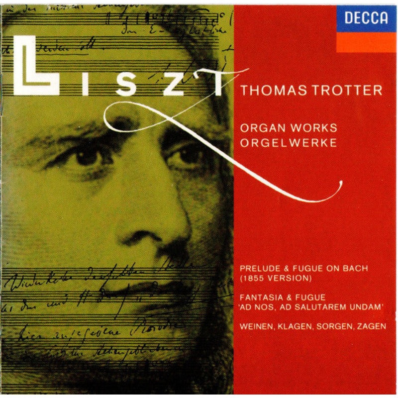 Liszt* – Thomas Trotter – Organ Works (CD, Album) (Very Good Plus (VG+))