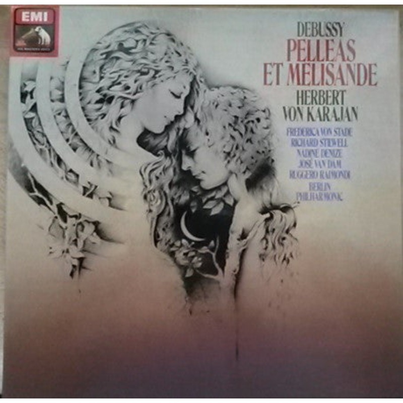 Debussy*, Herbert Von Karajan, Berlin Philharmonic* – Pelleas Et Melisande (3xLP, Album + Box) (Very Good Plus (VG+))