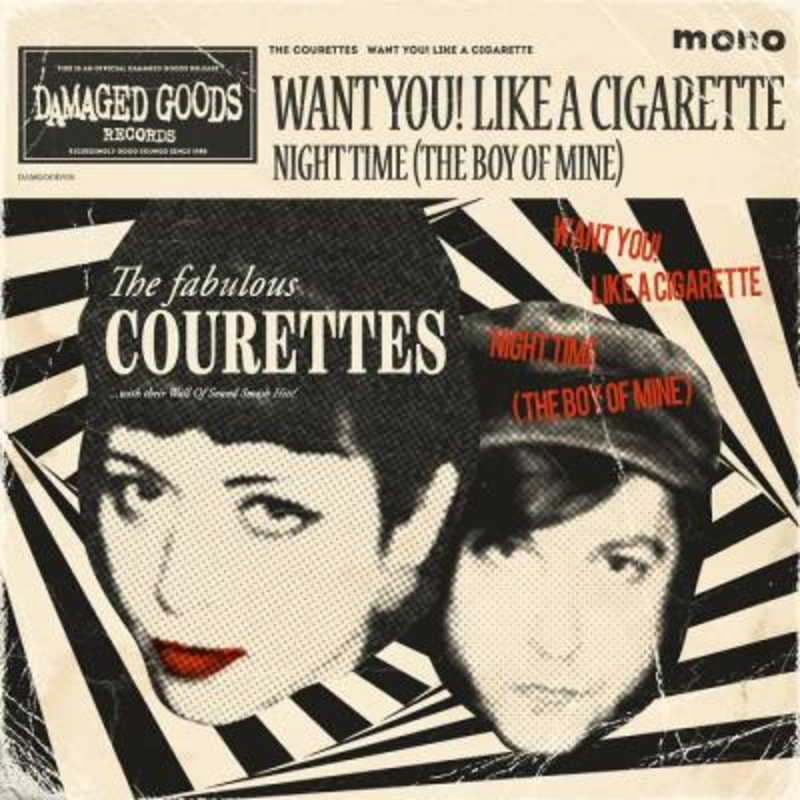 The Courettes – Want You! Like A Cigarette (Pink Vinyl)